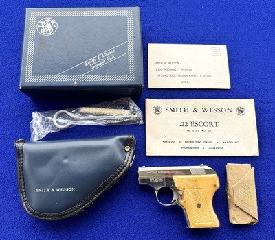 1971 Smith Wesson Model 61-3 Escort *RARE* Nickel .22LR - Image 1 of 20