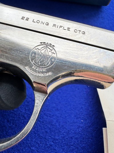 1971 Smith Wesson Model 61-3 Escort *RARE* Nickel .22LR - Image 8 of 20
