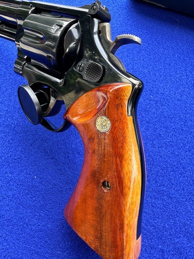 In Box 125th Annv Smith Wesson model 25-3 .45 Colt Commemorative 1977 - Image 3 of 20