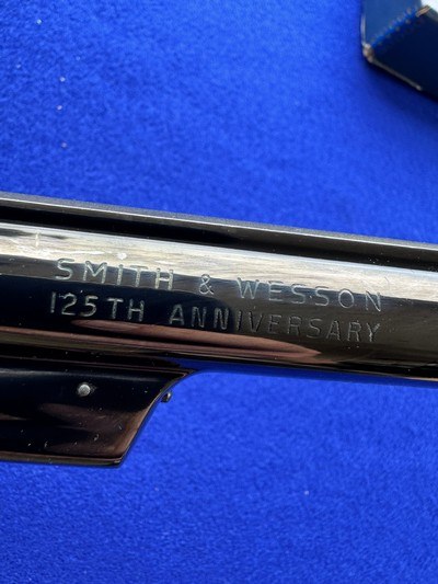 In Box 125th Annv Smith Wesson model 25-3 .45 Colt Commemorative 1977 - Image 9 of 20