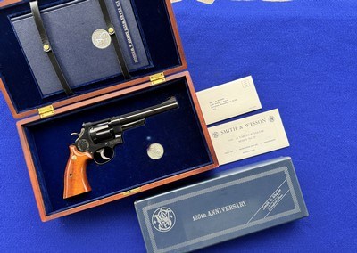 In Box 125th Annv Smith Wesson model 25-3 .45 Colt Commemorative 1977 - Image 1 of 20