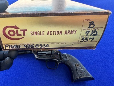 New in Box 1977 Colt Single Action Army .357 Mag 7.5