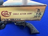 New in Box 1977 Colt Single Action Army .357 Mag 7.5