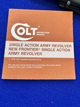 New in Box 1977 Colt Single Action Army .357 Mag 7.5