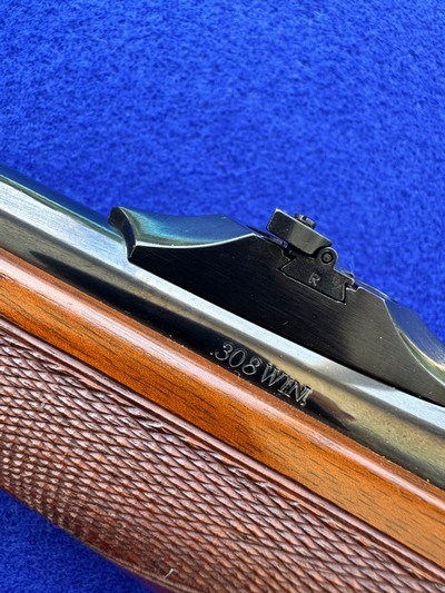 1984 Ruger M77 RSI .308 Mannlicher Red Pad Tang Safety Leupold - Image 7 of 20