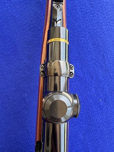 1984 Ruger M77 RSI .308 Mannlicher Red Pad Tang Safety Leupold - Image 16 of 20