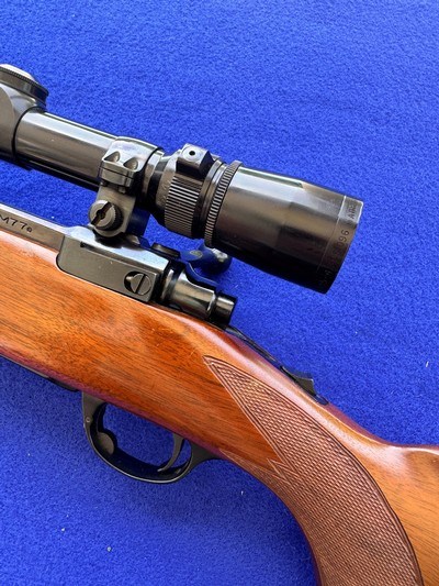 1984 Ruger M77 RSI .308 Mannlicher Red Pad Tang Safety Leupold - Image 6 of 20