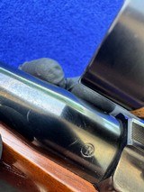 1984 Ruger M77 RSI .308 Mannlicher Red Pad Tang Safety Leupold - Image 9 of 20