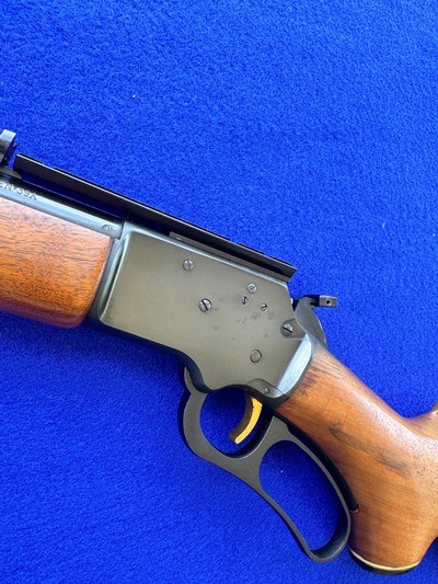 Like New 1975 Marlin Original Golden 39A .22 S-L-LR Curio Relic JM Takedown - Image 3 of 20