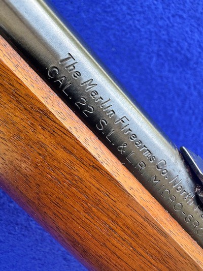 Like New 1975 Marlin Original Golden 39A .22 S-L-LR Curio Relic JM Takedown - Image 7 of 20