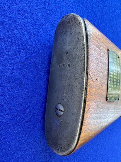 1942 Husqvarna Swedish M38 Mauser 6.5x55 Matching Range Plate Curio Relic WWII - Image 2 of 20