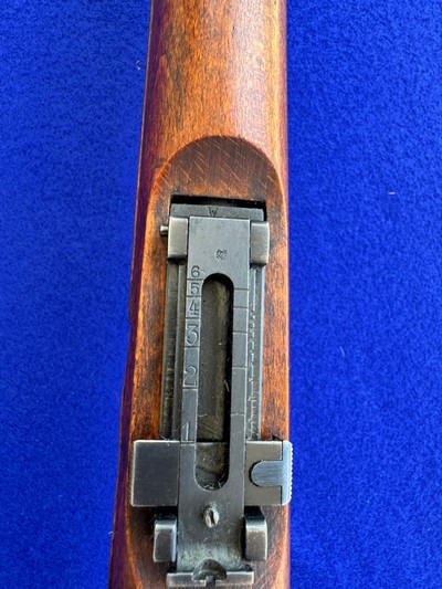 1942 Husqvarna Swedish M38 Mauser 6.5x55 Matching Range Plate Curio Relic WWII - Image 9 of 20