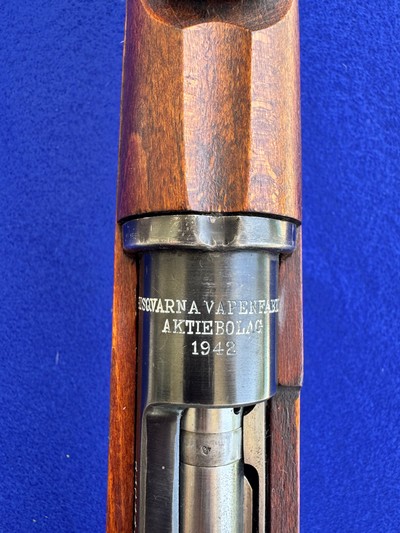 1942 Husqvarna Swedish M38 Mauser 6.5x55 Matching Range Plate Curio Relic WWII - Image 8 of 20