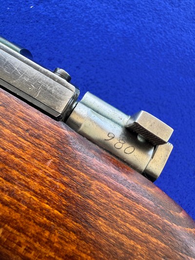 1942 Husqvarna Swedish M38 Mauser 6.5x55 Matching Range Plate Curio Relic WWII - Image 16 of 20