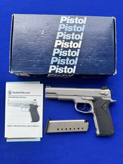 1993 In Box Smith Wesson 4506-1 Third Gen .45 ACP Updated Model S&W - Image 1 of 20