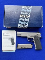 1993 In Box Smith Wesson 4506-1 Third Gen .45 ACP Updated Model S&W - Image 1 of 20