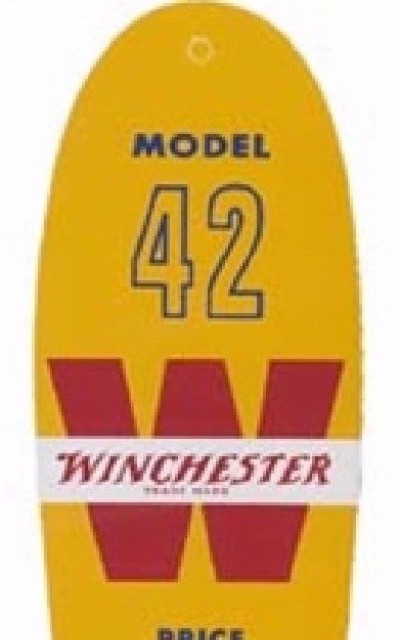 Model 42 Genuine Licensed Winchester Tag