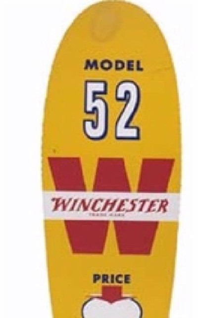 Model 52 Genuine Licensed Winchester Tag