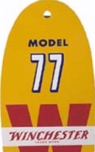 Model 77 Genuine Licensed Winchester Tag