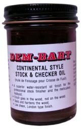 Continental Style Stock & Checker Oil - 1 of 1