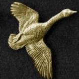 Canada Goose (Flying) tie tack - 1 of 1