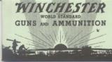 Winchester Guns and Ammunition 1933 Catalog Reprint