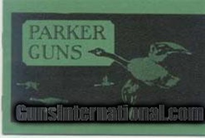 Parker Guns 1934 Catalog Reprints - Image 1 of 4