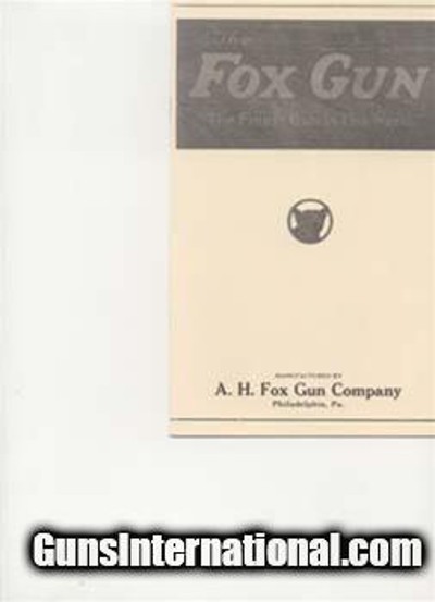 1928 Fox Chronology Catalog Reprint 