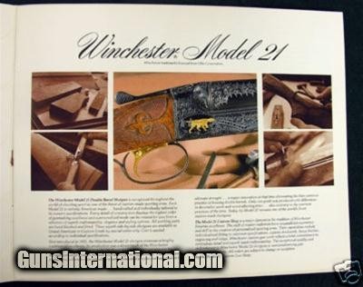 Set of 2 Winchester Model 21 Catalog Reprints - Image 2 of 6