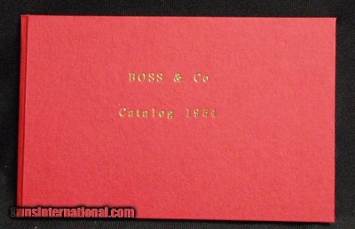Boss & Co. Catalog 1954
