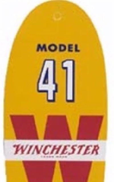 Model 41 Genuine Licensed Winchester Tag