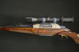 Fuchs, Bolt action, double rifle, .416 Remington Mag, 23” - 4 of 9