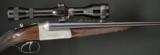 Westley Richards, Drop Lock, Double Rifle, .22, 26” - 2 of 9
