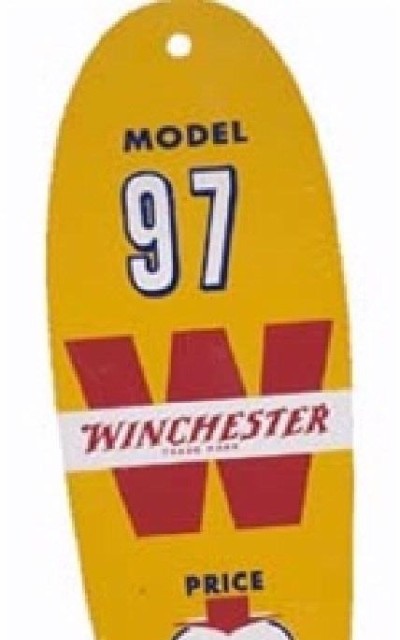 Model 97 Genuine Licensed Winchester Tag