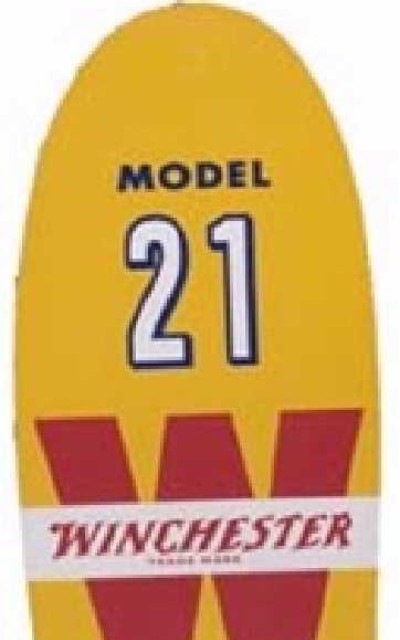 Model 21 Genuine Licensed Winchester Tag