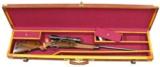 Oak & Leather Full Length Rifle or Shotgun Case - 1 of 2