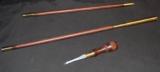 12/16 Gauge Deluxe Rosewood/Brass Cleaning Rod from CSMC - 1 of 2