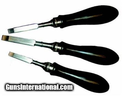 3 Deluxe Horn Turn Screws