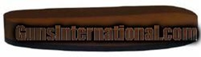 Brown Thin Solid Recoil Pad - CT Shotgun Mfg. Co. 3/4” depth