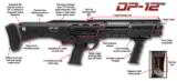 DP-12 DOUBLE BARREL 16 SHOT PUMP ACTION 12 GAUGE SHOTGUN - 4 of 12