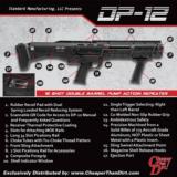 DP-12 Double Barrel Pump Shotgun - Black *FACTORY DIRECT* - 8 of 9