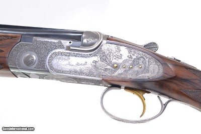 CSMC - A10, O/U Sidelock, Platinum Pheasant & Quail Game Scene, 20ga. 30