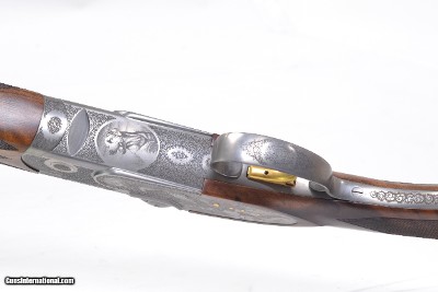 CSMC - A10, O/U Sidelock, Platinum Pheasant & Quail Game Scene, 20ga. 30
