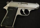 WALTHER- PPK/SStainless- .380 ACP, - 4 of 4