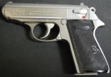 WALTHER- PPK/SStainless- .380 ACP, - 1 of 4