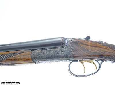CSMC - Christian Hunter, SxS, Detachable Floor Plate, 20ga. 28” Barrels with Screw-in Choke Tubes. MAKE OFFER. - Image 2 of 11