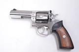 RUGER GP-100 STAINLESS
.357 Mag. 4.2 inch heavy full shrouded barrel - 2 of 2