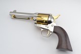 Standard Manufacturing - Single Action Revolver, Nickel/Gold Plated, .45 LC. 4 3/4" Barrel. (LIMITED EDITION) - 2 of 9