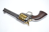 Standard Manufacturing - Single Action Revolver, Nickel/Gold Plated, .45 LC. 4 3/4" Barrel. (LIMITED EDITION) - 8 of 9