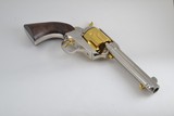 Standard Manufacturing - Single Action Revolver, Nickel/Gold Plated, .45 LC. 4 3/4" Barrel. (LIMITED EDITION) - 6 of 9